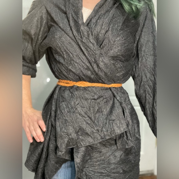 Open Front Wool Cardigan J. Jill - Picture 3 of 6